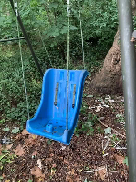 Photo of free Metal swing with plastic seat (BN1) #2