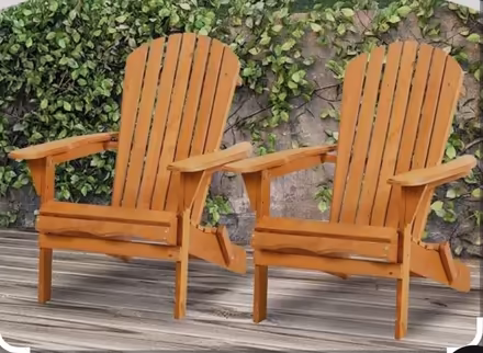 Photo of A pair of Outside deck chairs (Germantown/Gaithersburg) #2