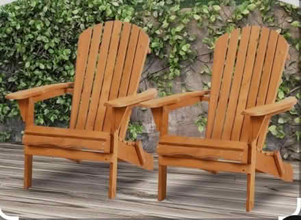 Photo of A pair of Outside deck chairs (Germantown/Gaithersburg) #2