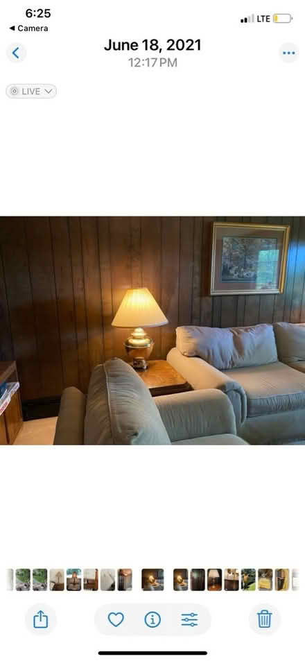 Photo of free 2 beige sofas: love seats (Fairfield NJ) #1