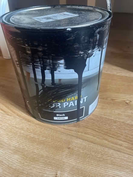 Photo of free Black floor paint (Diglis WR5) #1