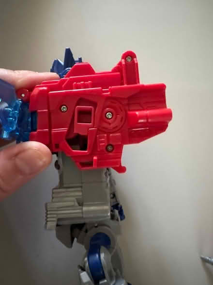 Photo of free Optimus Prime Power Flip-arm broken (Old Mill Grove Rd playground) #3