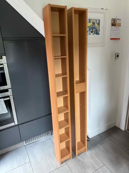 Photo of free Two IKEA CD/DVD storage towers (Caldy Valley CH3) #1