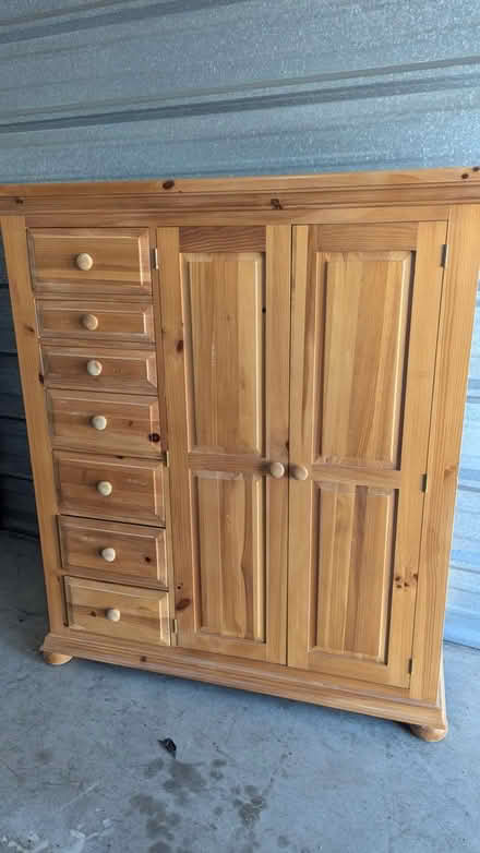 Photo of free Large Wooden Wardrobe (San Mateo) #1