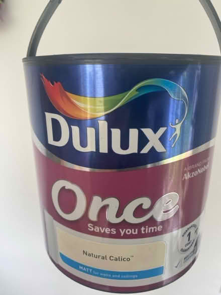 Photo of free Dulux unopened pain 2.5litres (SE13) #1