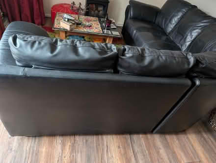 Photo of free Leather & Faux Leather Corner Sofa (TN38) #3