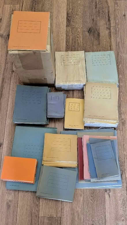 Photo of free Over 200 old school exercise books (Rainham ME8) #1