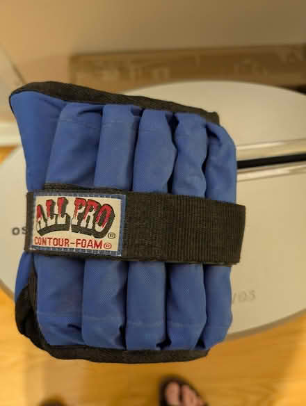 Photo of free Adjustable 10 lb Ankle Weights (3rd Line and Upper Middle) #1