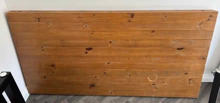 Photo of free Wooden table top only (NG17 Ashfield Freegle) #1
