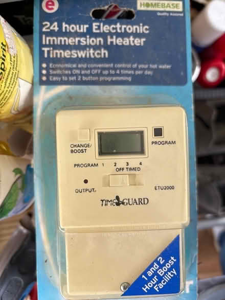 Photo of free Immersion heater timeswitch (Eastbourne BN20) #1