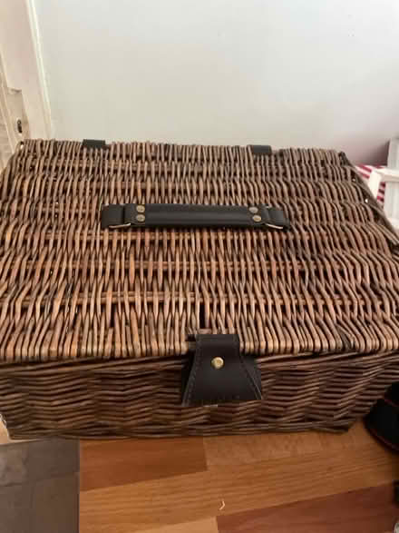Photo of free Small wicker hamper (Broughton PR3) #1