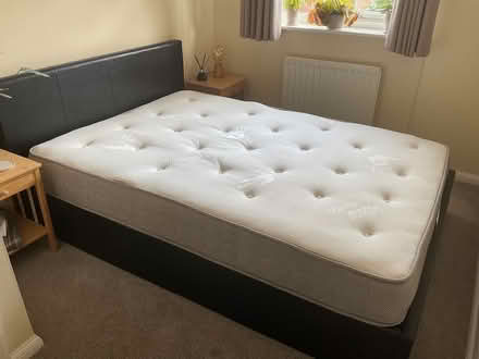 Photo of free Double ottoman bed and mattress (NN10) #1