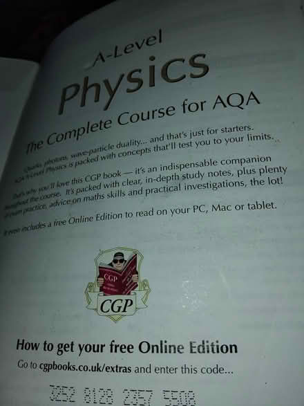 Photo of free A Level Physics book (Harehiils LS9) #2