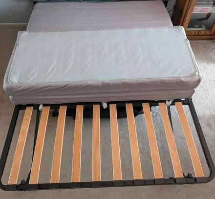 Photo of free IKEA Sleeper Sofa w/ Slipcover (Ashland) #3