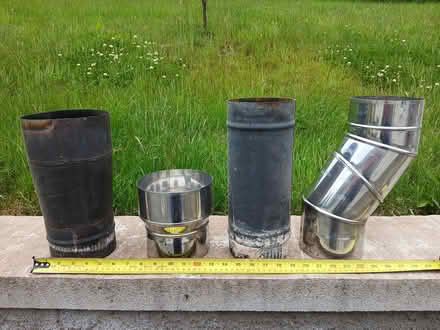 Photo of free Stove chimney pipes (Near Penybont LD15) #1