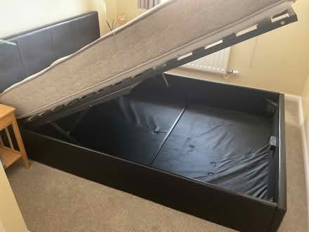 Photo of free Double ottoman bed and mattress (NN10) #4
