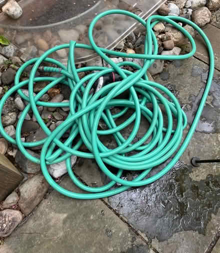 Photo of free Garden hose and nozzle (Tenleytown DC) #1