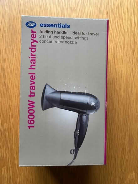Photo of free Travel hairdryer (Twyford RG10) #1