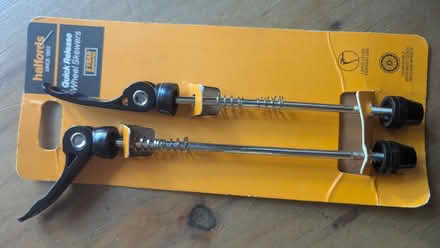 Photo of free Quick release wheel skewers, unused (Balsall Heath B12) #1