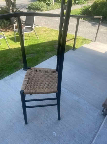 Photo of free Ladder Back accent chair (Alki point) #2