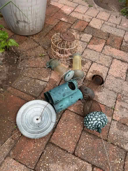 Photo of free bird feeders in varied condition (Near Cameron Toll EH16) #1