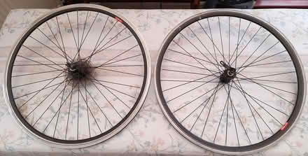 Photo of free bicycle wheel set (Near station, Tonbridge, Kent) #2