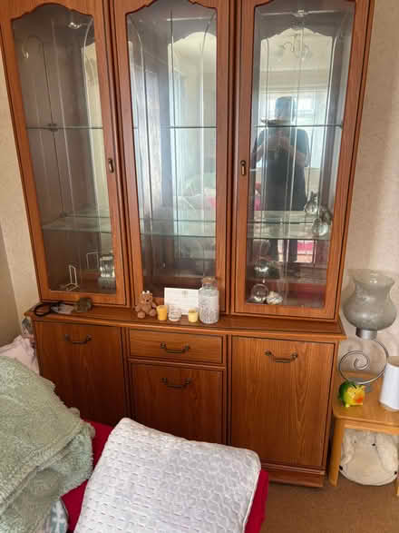 Photo of free Sofa, kitchen table and chairs and a cabinet/sideboard (Horspath OX33) #3
