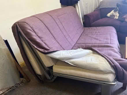 Photo of free Pull out sofa bed - broken slat but still usable (Hillsborough S6) #3