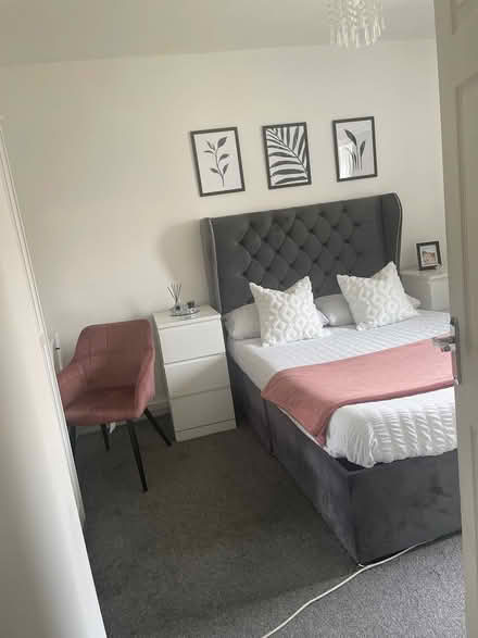 Photo of free Double Divan Grey Bed (West Bromwich B70) #1