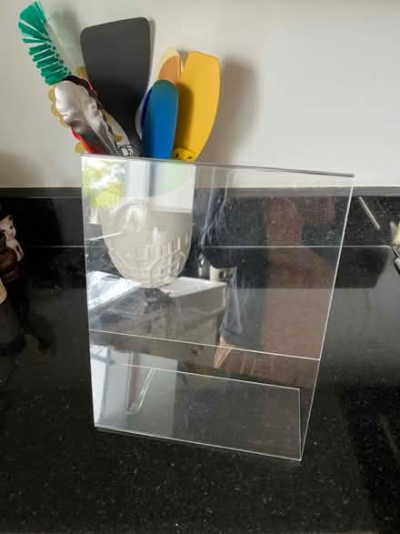 Photo of free clear paper holders (West Berkeley) #1