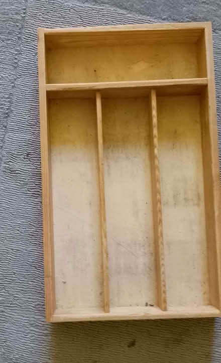 Photo of free Wooden cutlery tray (Dearnley OL15) #1