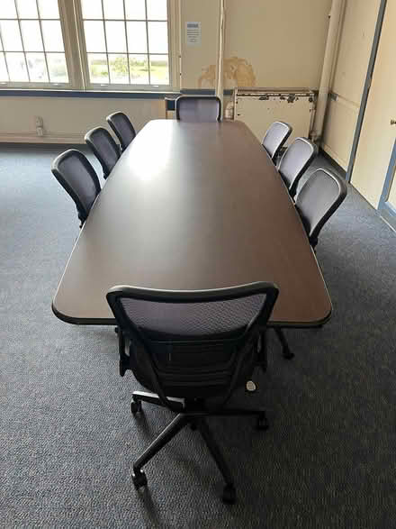 Photo of free Board meeting type table 12' X 4' (Groton, MA) #1