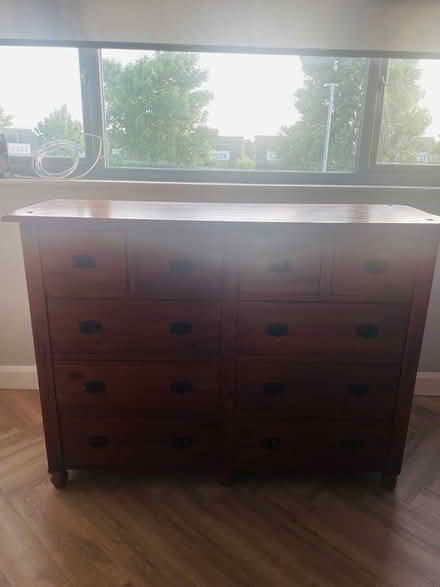 Photo of free Chest of Drawers/King Sleigh Bed (Kinsealy) #1