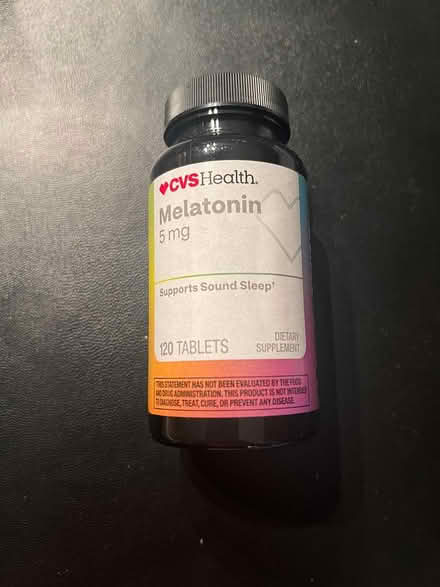 Photo of free Melatonin 5mg, approx 80 tablets (SE1) #1