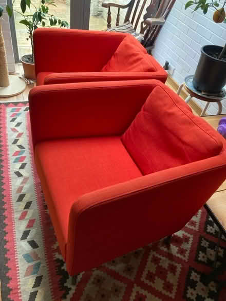 Photo of free Two IKEA EKERÖ armchairs (Panshanger AL7) #1