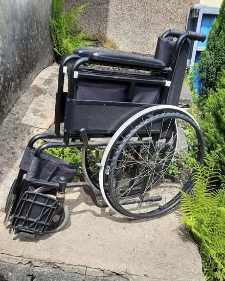Photo of free Foldable wheelchair (Cilybebyll SA8) #1