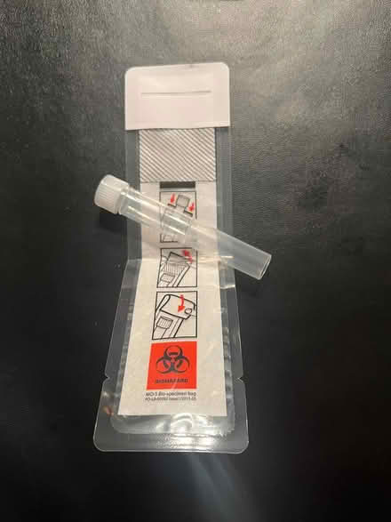 Photo of free Small test tube and bag (SE1) #1