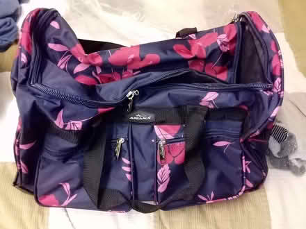 Photo of free Floral pull along bag on wheels (Tonbridge) #1