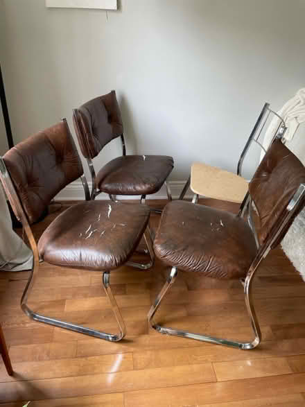 Photo of free Set of 4 Dining Chairs (Mimico-Royal York & Lakeshore) #1