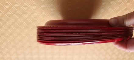 Photo of free Red Plastic Reusable Picnic Plates (TF2) #4