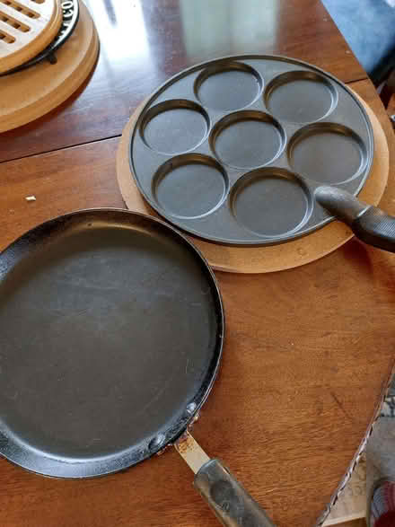 Photo of free Two pancake pans (Wymondham NR18) #1