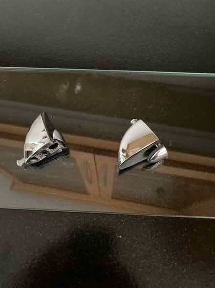 Photo of free Glass floating shelf with fittings (Stockwell) #2