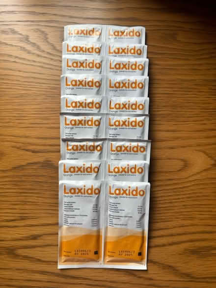 Photo of free Laxido Orange Sachets (Hemel Hempstead, HP2 area) #1