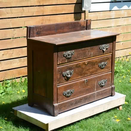 Photo of free Antique Solid Oak Dresser (Mimico-Royal York & Lakeshore) #3