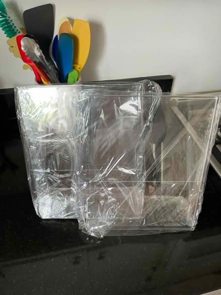 Photo of free clear paper holders (West Berkeley) #2