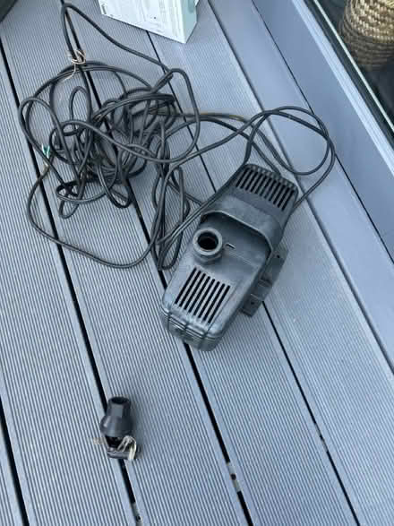 Photo of free Pond pump - probably works (Near Cameron Toll EH16) #2