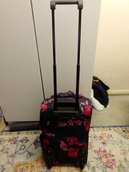Photo of free Floral pull along bag on wheels (Tonbridge) #2