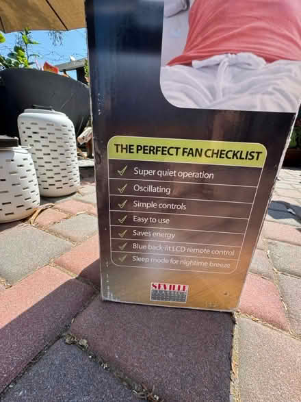 Photo of free Slimline tower fan (Cherry Chase Sunnyvale) #3