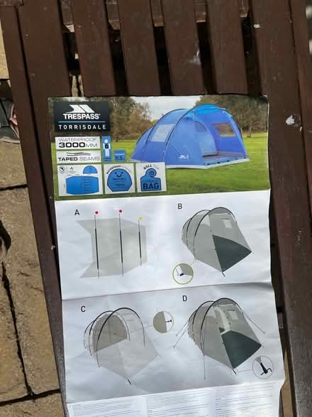 Photo of free Tent (Morfa Rhyd LL30) #1
