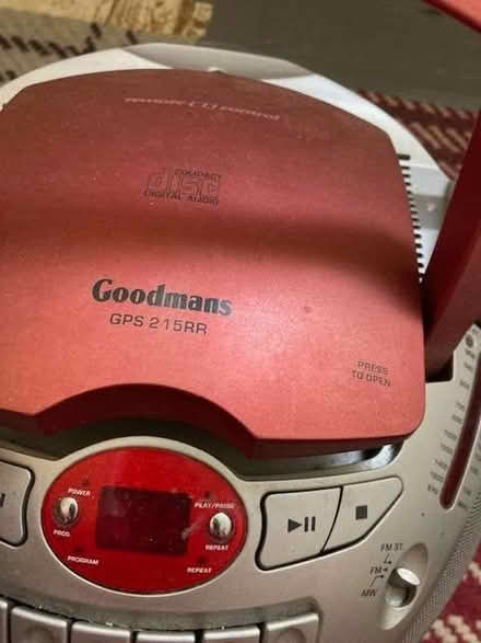 Photo of free Goodmans Radio, cassette tape and CD player (Port of Wisbech PE13) #2